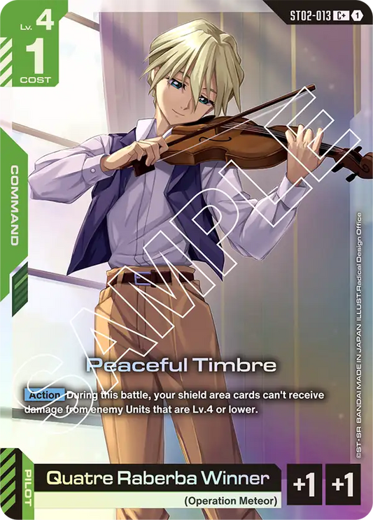 ST02-013/Peaceful Timbre C+ ST02