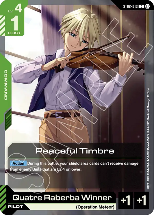 ST02-013/Peaceful Timbre C Gundam Beta