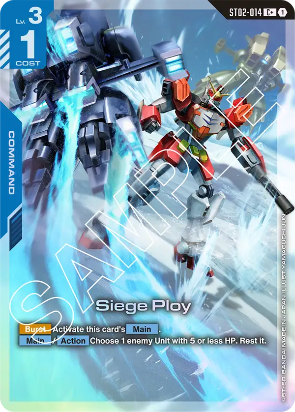 ST02-014/Siege Ploy C+ ST02