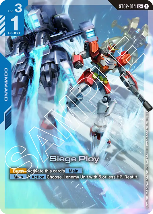 ST02-014/Siege Ploy C+ ST02