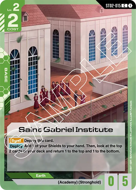 ST02-015/Saint Gabriel Institute C ST02