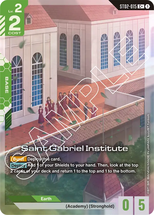 ST02-015/Saint Gabriel Institute C+ ST02