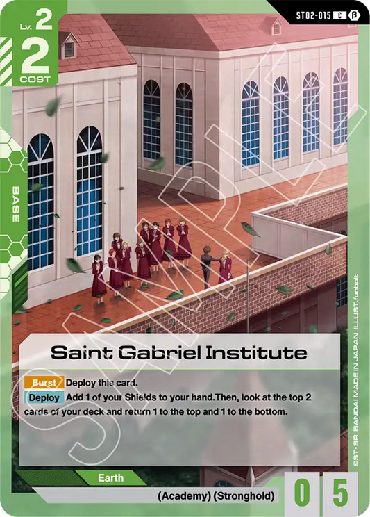ST02-015/Saint Gabriel Institute C Gundam Beta