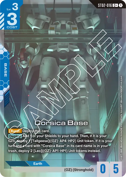 ST02-016/Corsica Base C+ ST02