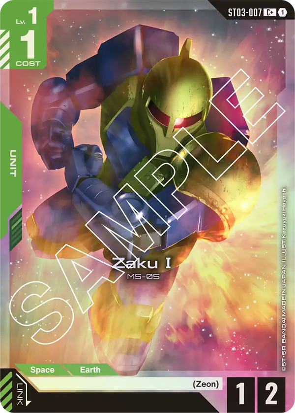 ST03-007/Zaku I C+ ST03