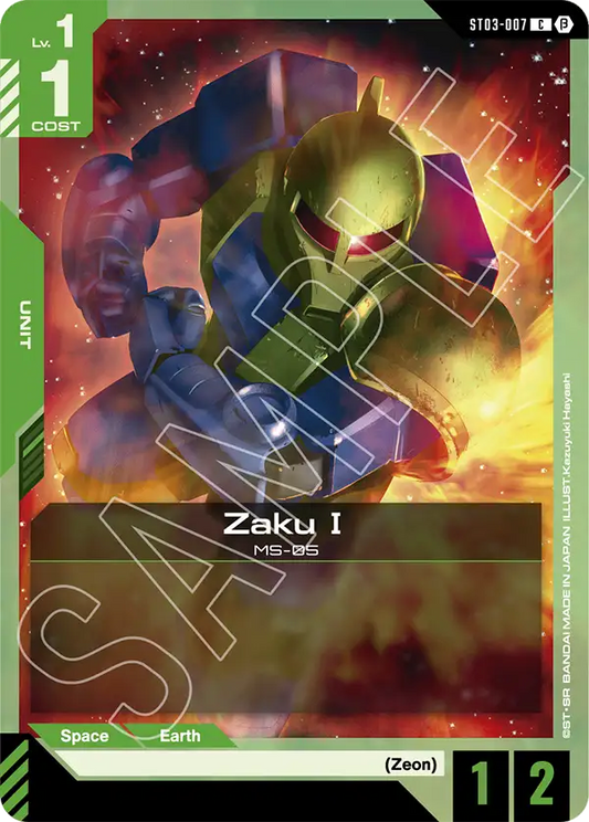 ST03-007/Zaku I C Gundam Beta