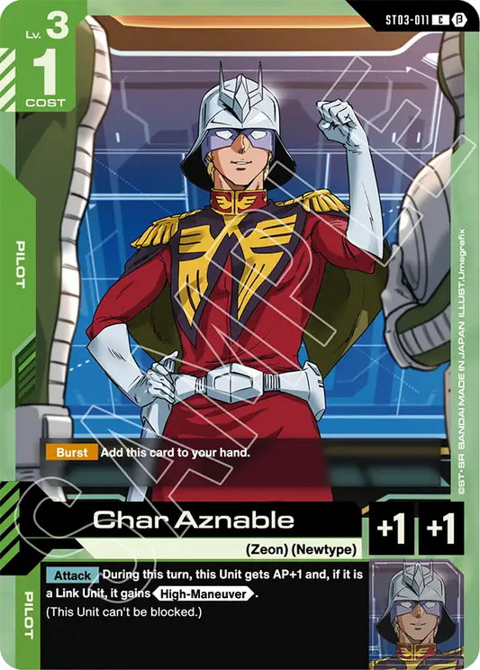 ST03-011/Char Aznable C Gundam Beta