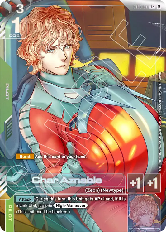ST03-011/Char Aznable C+ Gundam Promo