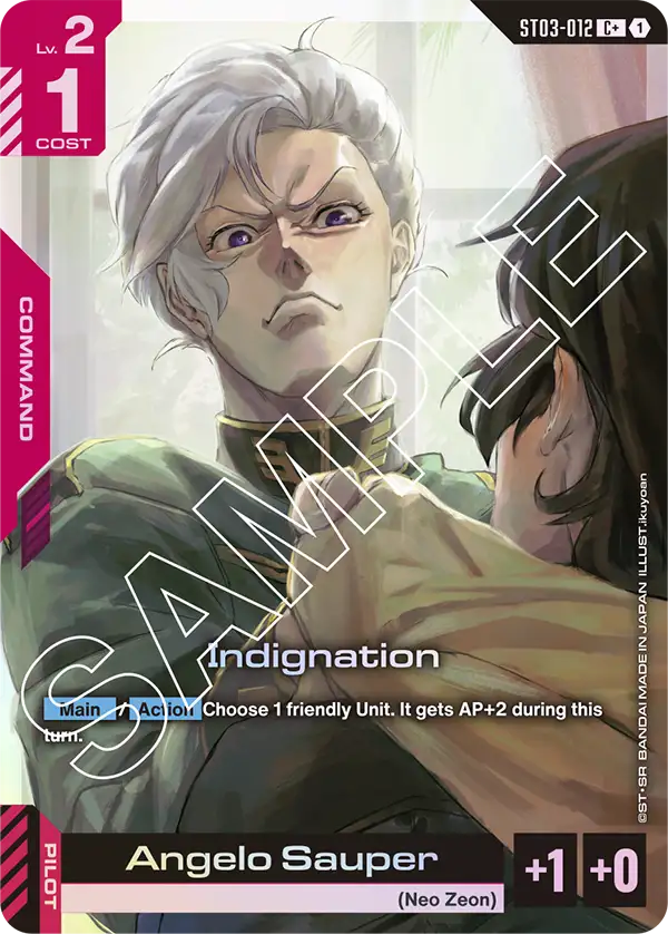 ST03-012/Indignation C+ ST03