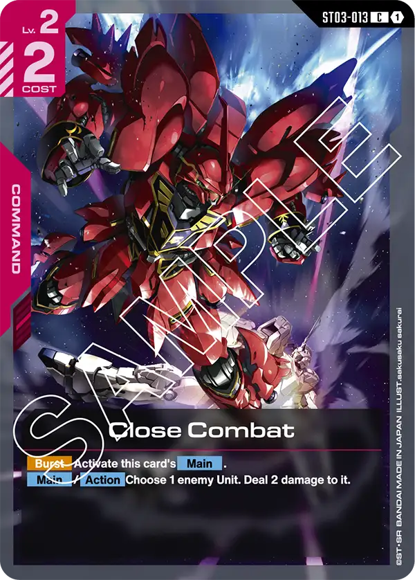 ST03-013/Close Combat C ST03