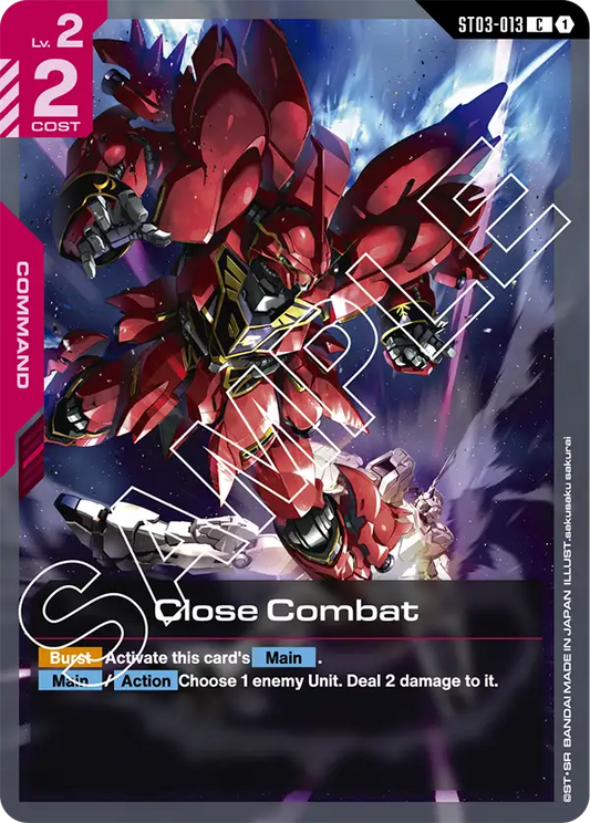 ST03-013/Close Combat C ST03