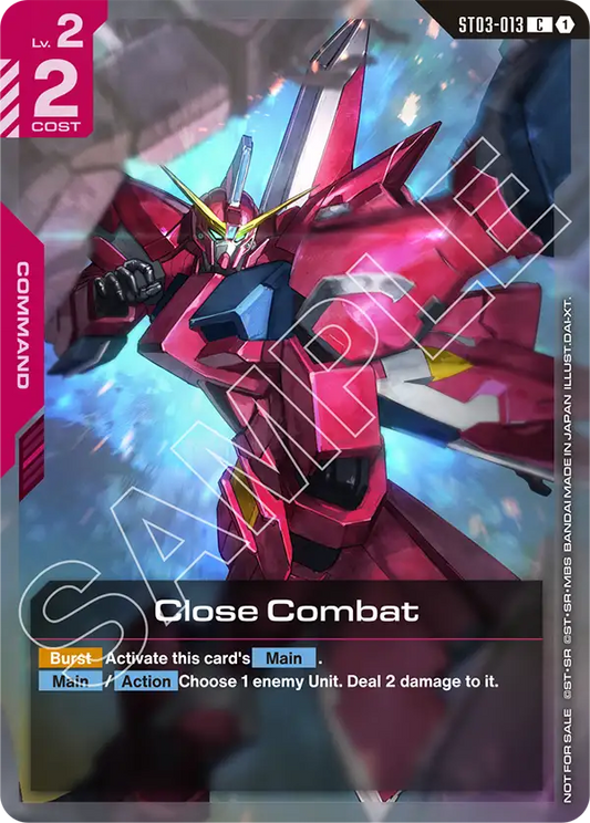 ST03-013/Close Combat C Gundam Promo