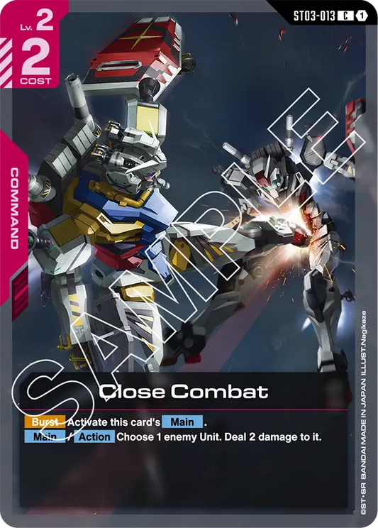 ST03-013/Close Combat C ST06