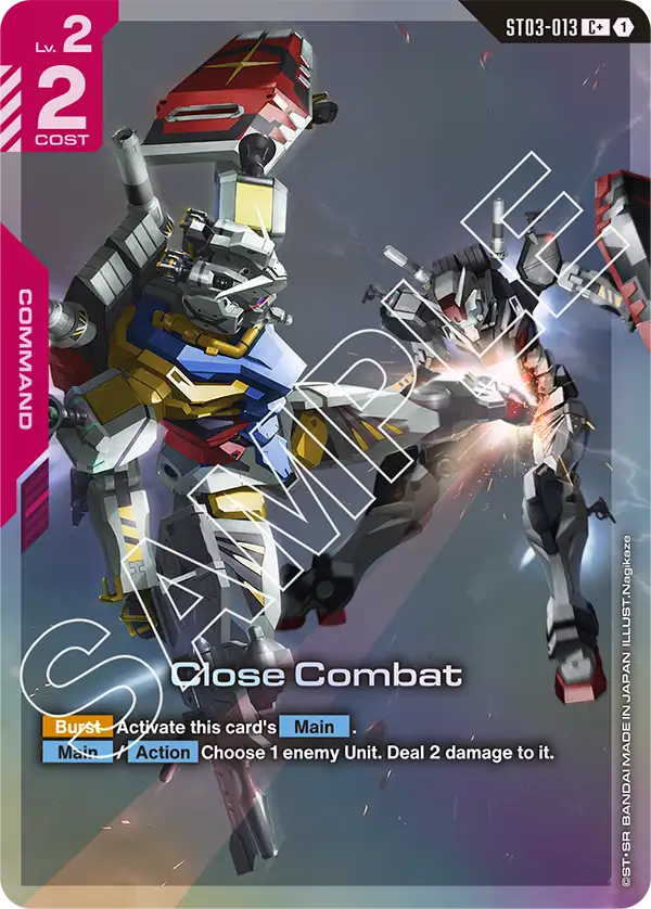 ST03-013/Close Combat C+