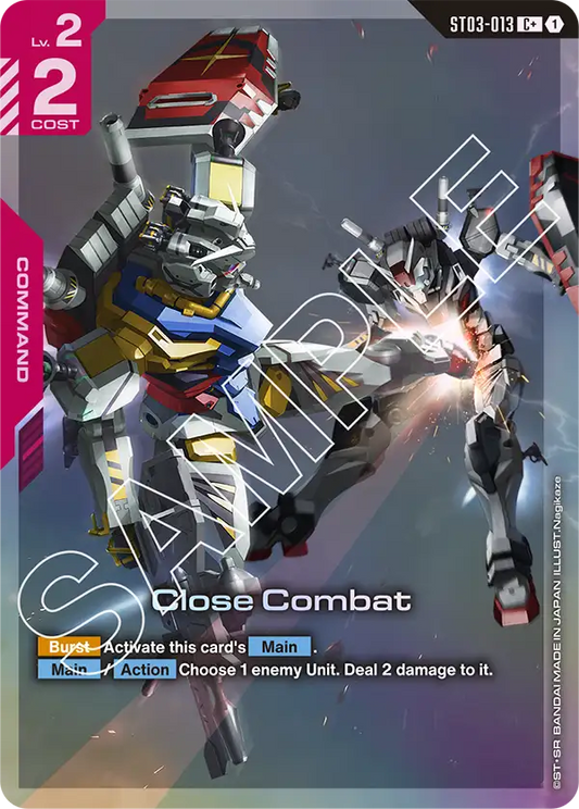 ST03-013/Close Combat C+ ST06