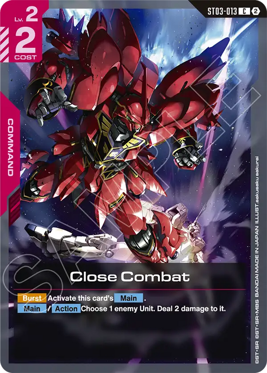 ST03-013/Close Combat C SC01