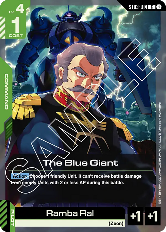 ST03-014/The Blue Giant C ST03