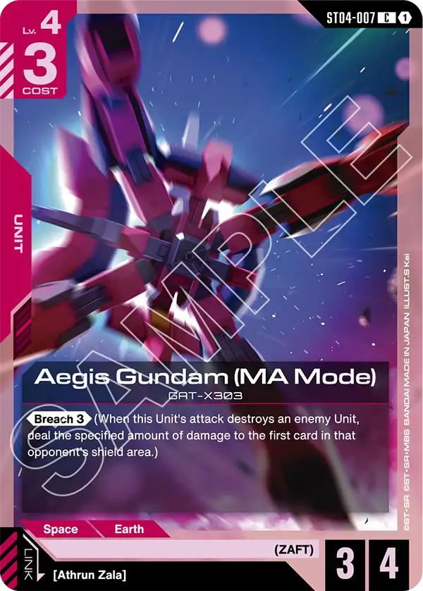 ST04-007/Aegis Gundam (MA Mode) C