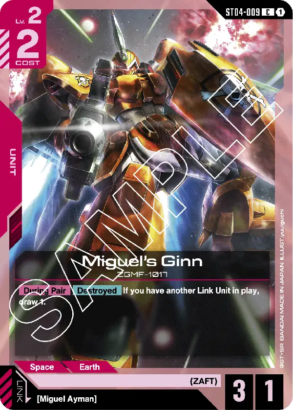 ST04-009/Miguel's Ginn C ST04