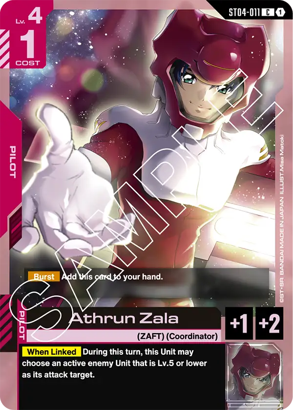 ST04-011/Athrun Zala C ST04