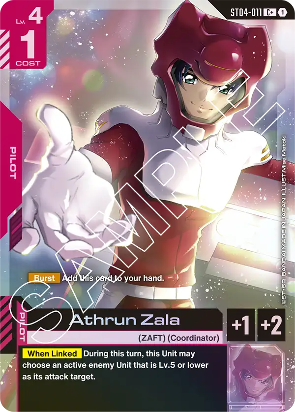 ST04-011/Athrun Zala C+ ST04