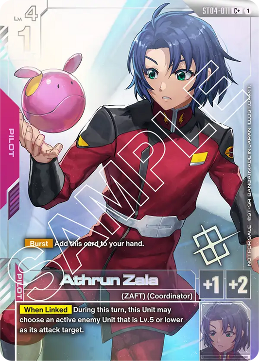 ST04-011/Athrun Zala C+ Gundam Promo