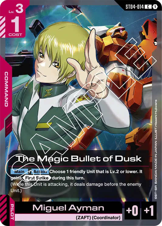 ST04-014/The Magic Bullet of Dusk C ST04