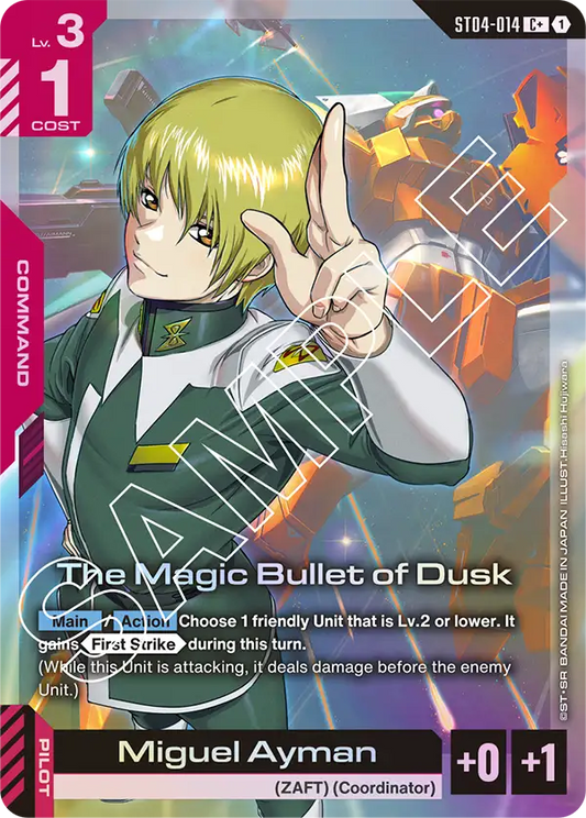 ST04-014/The Magic Bullet of Dusk C+ ST04