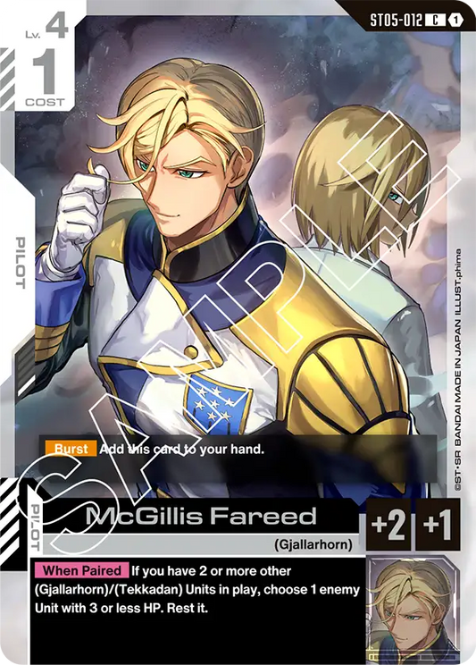 ST05-012/McGillis Fareed C ST05