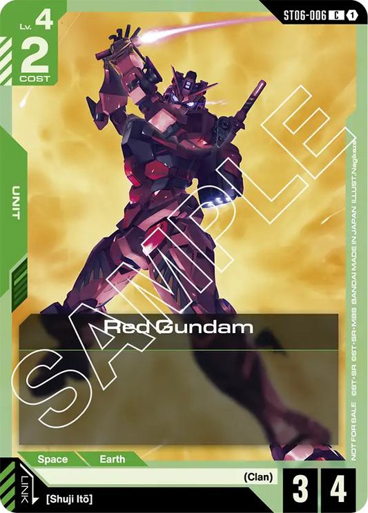 ST06-006/Red Gundam C Gundam Promo