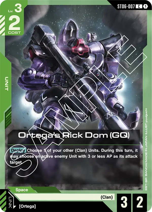 ST06-007/Ortega's Rick Dom (GQ) C