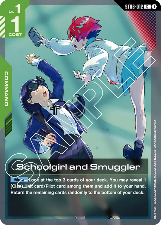 ST06-012/Schoolgirl and Smuggler C ST06