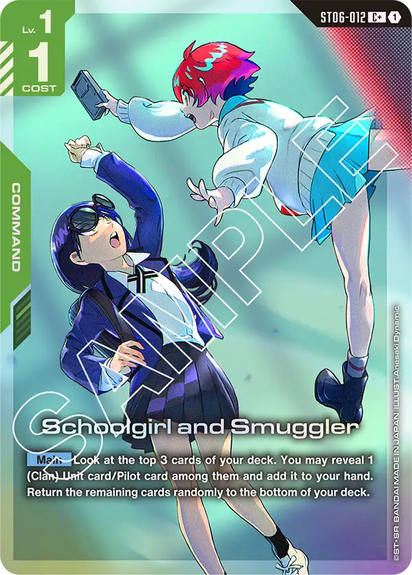 ST06-012/Schoolgirl and Smuggler C+ ST06