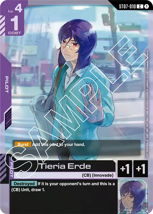 ST07-010/Tieria Erde C Gundam Promo