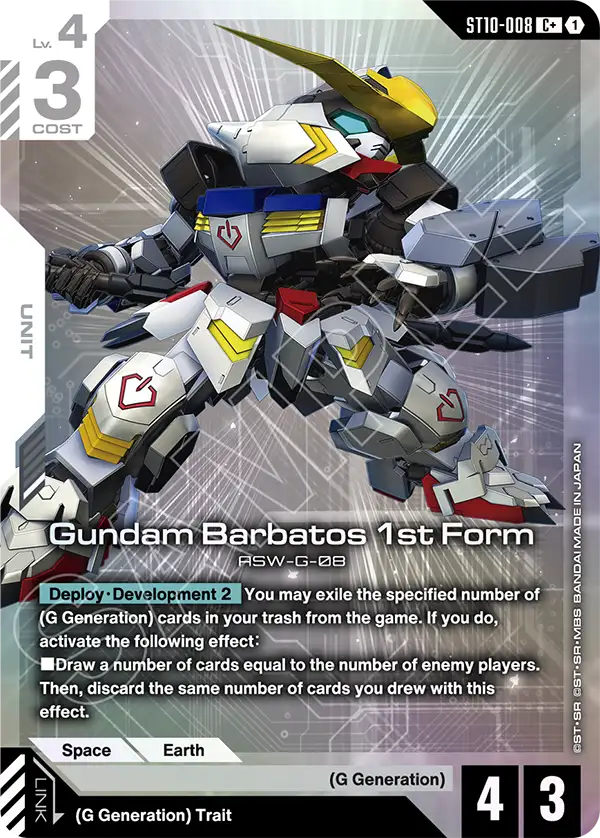 ST10-008/Gundam Barbatos 1st Form C+