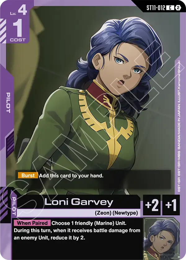 ST11-012/Loni Garvey C ST11
