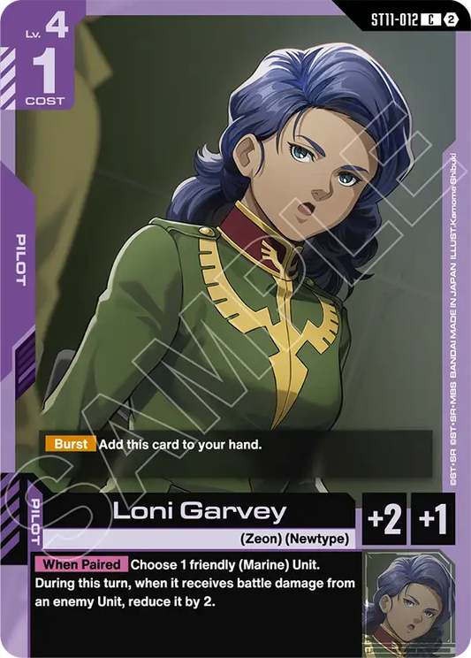 ST11-012/Loni Garvey C ST11
