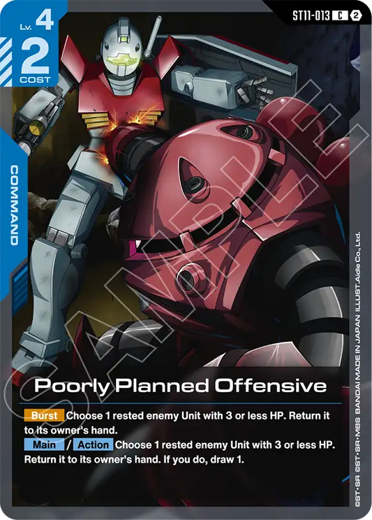 ST11-013/Poorly Planned Offensive C ST11