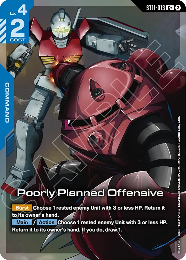 ST11-013/Poorly Planned Offensive C+ ST11