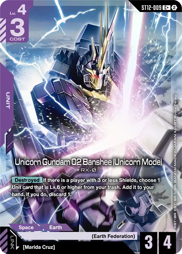 ST12-009/Unicorn Gundam 02 Banshee (Unicorn Mode) C+ ST12