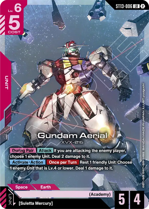 ST13-006/Gundam Aerial LR ST13
