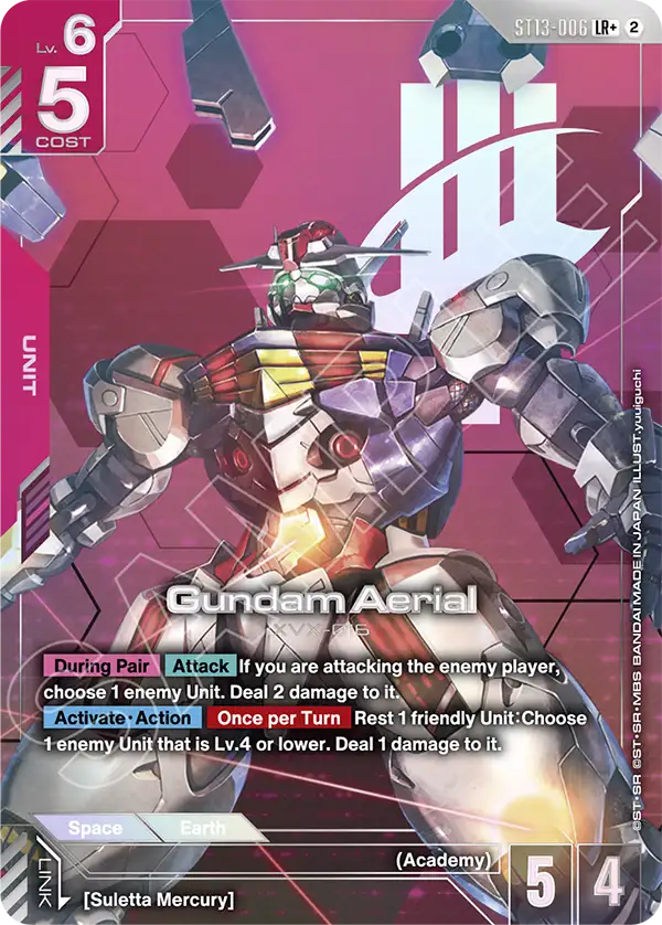 ST13-006/Gundam Aerial LR+ ST13
