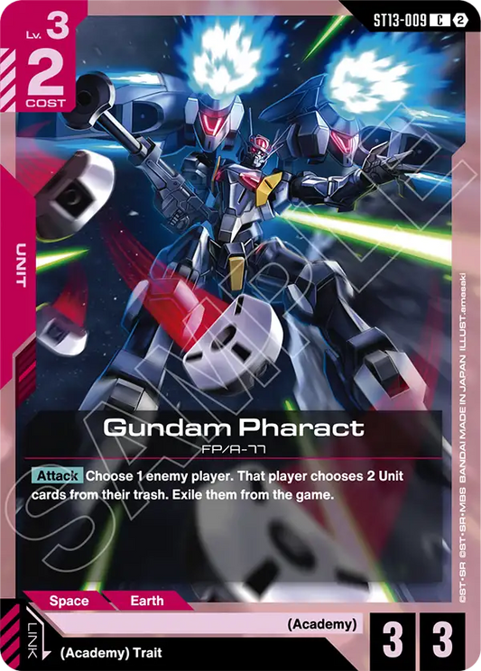 ST13-009/Gundam Pharact C ST13
