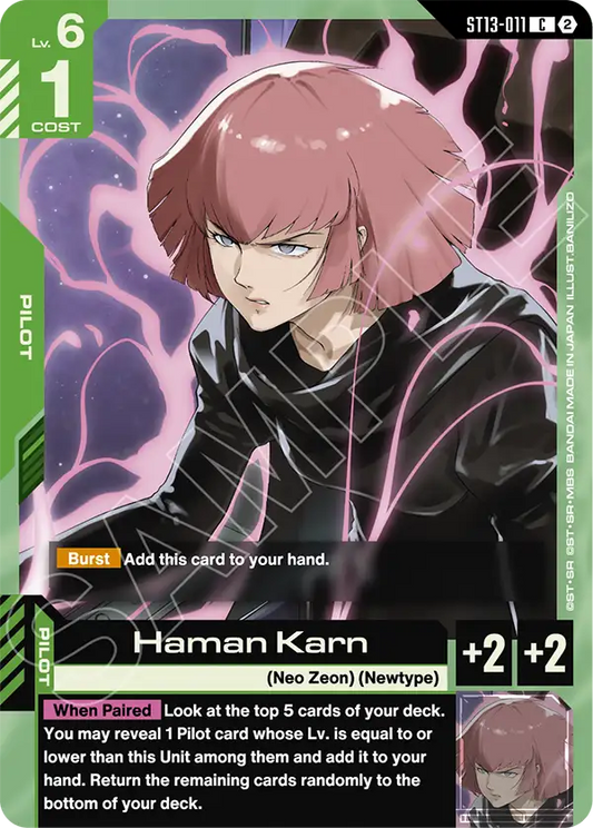 ST13-011/Haman Karn C ST13