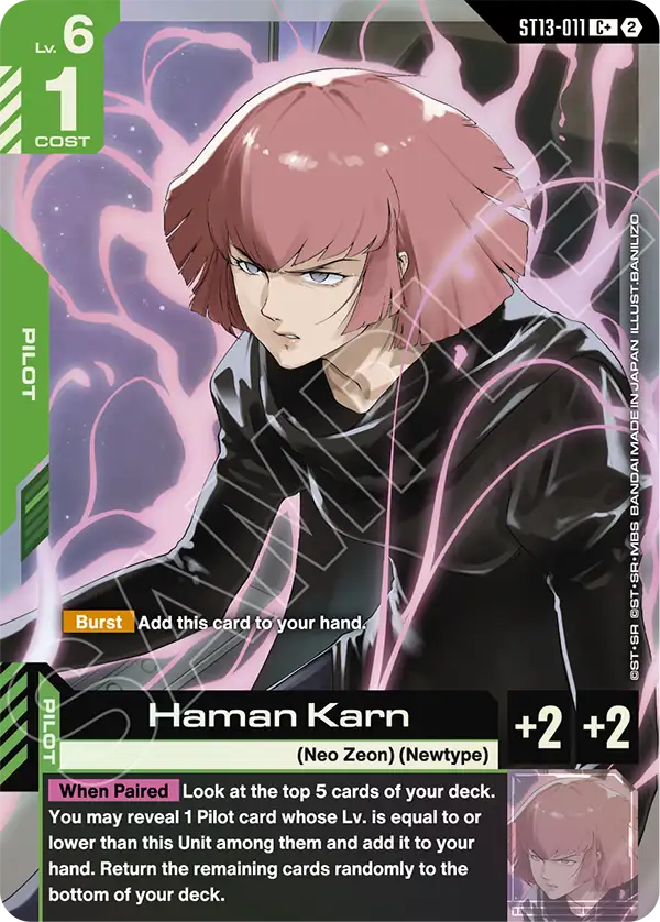 ST13-011/Haman Karn C+ ST13