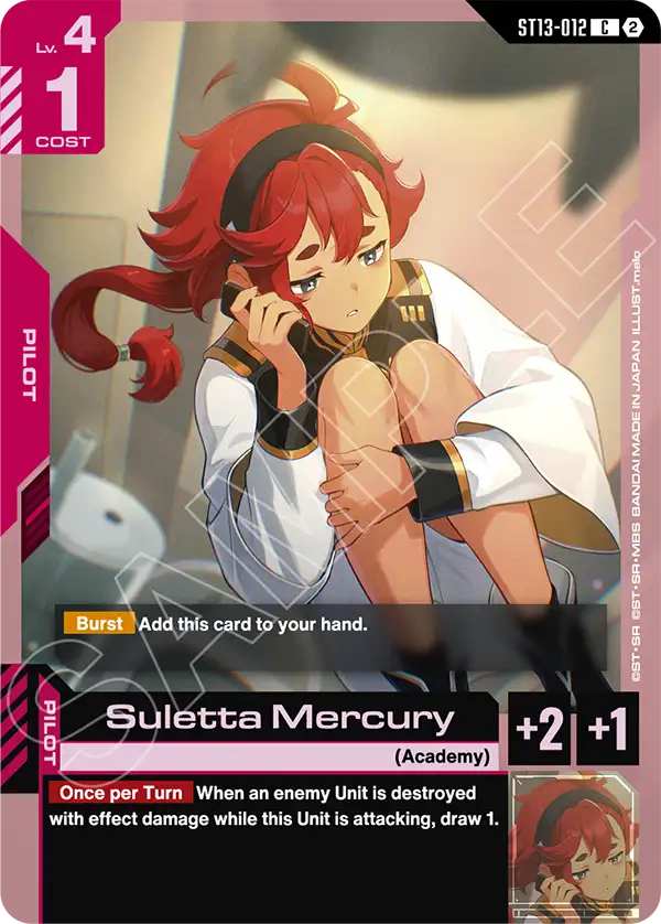 ST13-012/Suletta Mercury C ST13