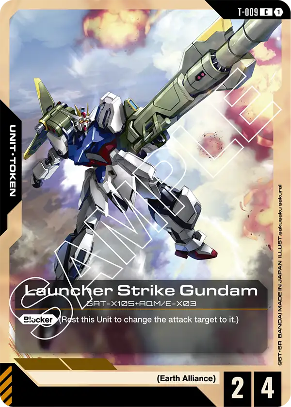T-009/Launcher Strike Gundam C ST04