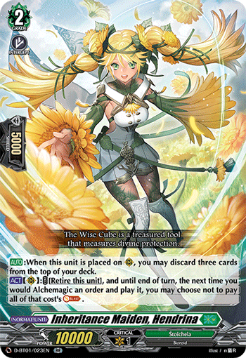 D-BT01/023EN Inheritance Maiden, Hendrina RR