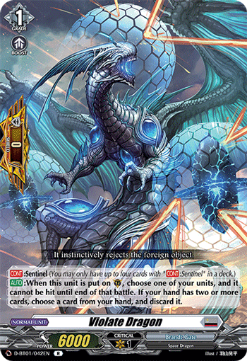 D-BT01/042EN Violate Dragon R