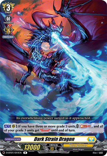 D-BT01/044EN Dark Strain Dragon R